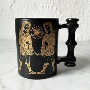 Vintage Portmeirion Gemini Zodiac Mug Twins Horoscope Birthday Cup John Cuffley